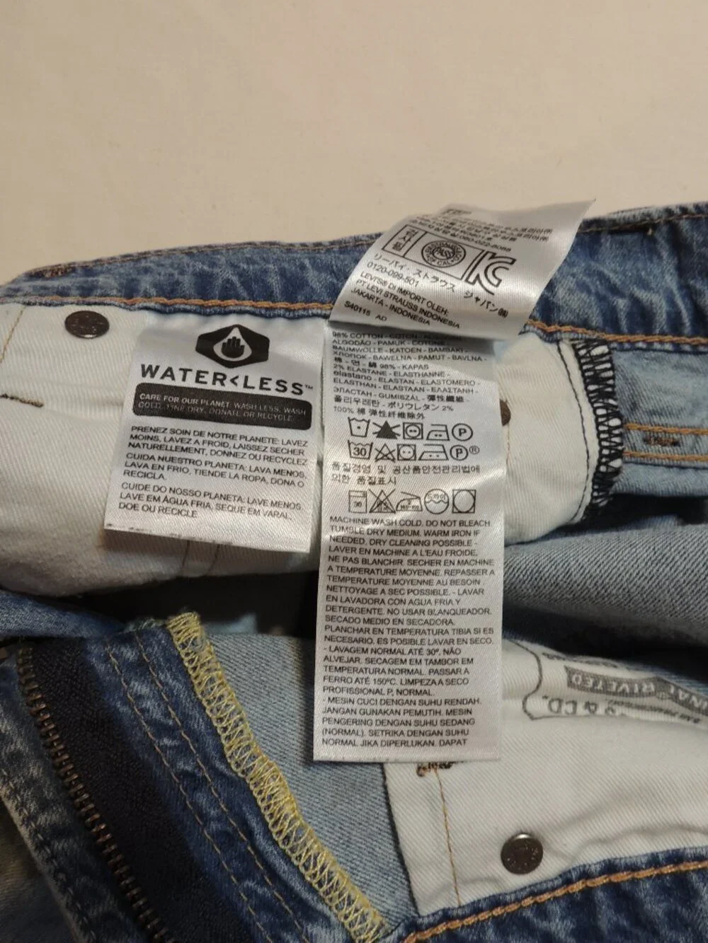 Levi 511 Jeans 1999 Large E Men 30x30 Blue Pockets Outdoor Travel Denim Jeans